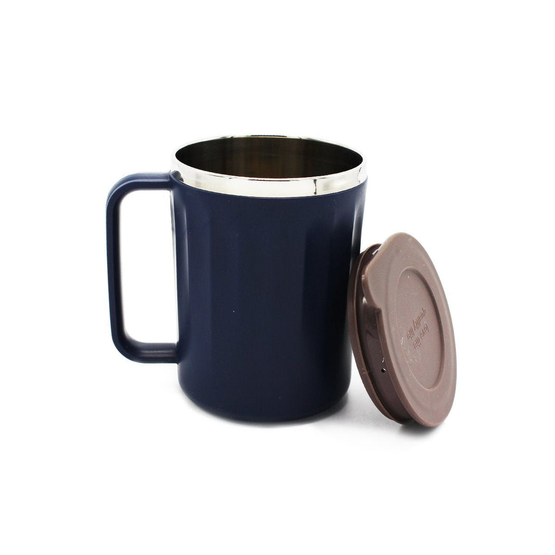 Straight Cut Thin Lines Insulated Mug | kitchen item | Waseeh Pakistan