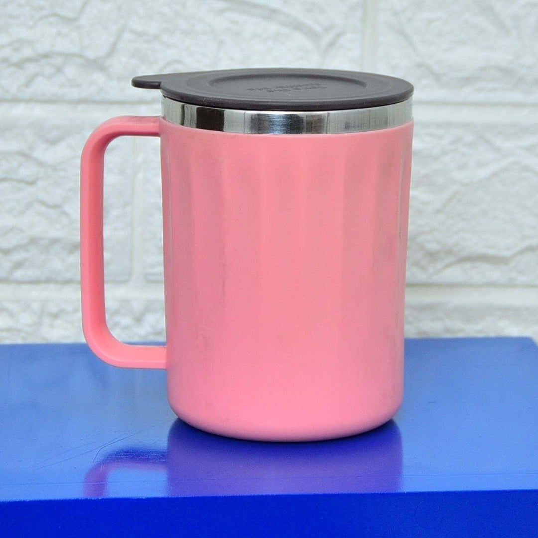 Straight Cut Thin Lines Insulated Mug | kitchen item | Waseeh Pakistan