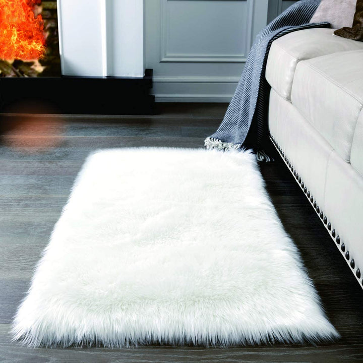 Straight Furry Rugs (2 x 3&