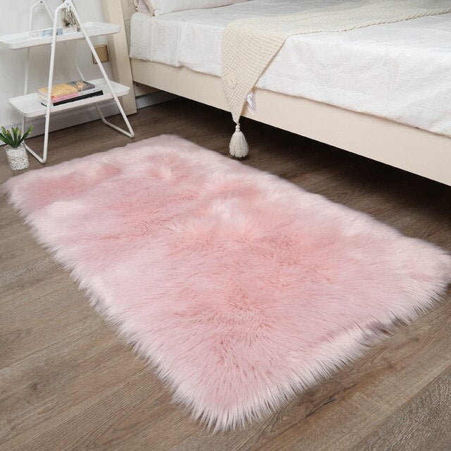 Straight Furry Rugs (2 x 3&