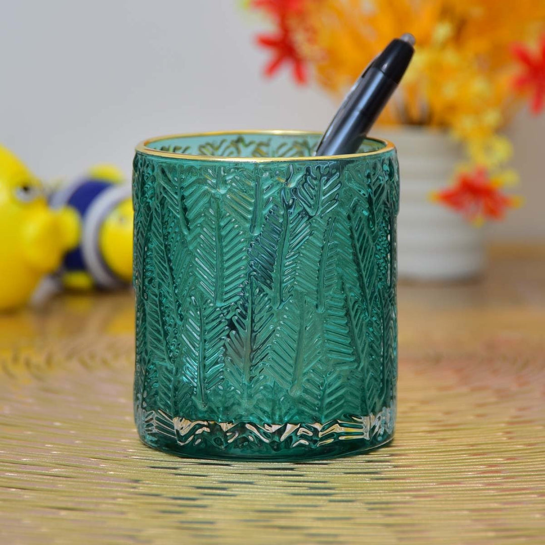 Stripped Glass Planter | Home Décor | Waseeh Pakistan