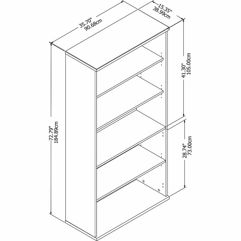 Studio Standard Bookcase Storage Rack | Furniture | Waseeh Pakistan