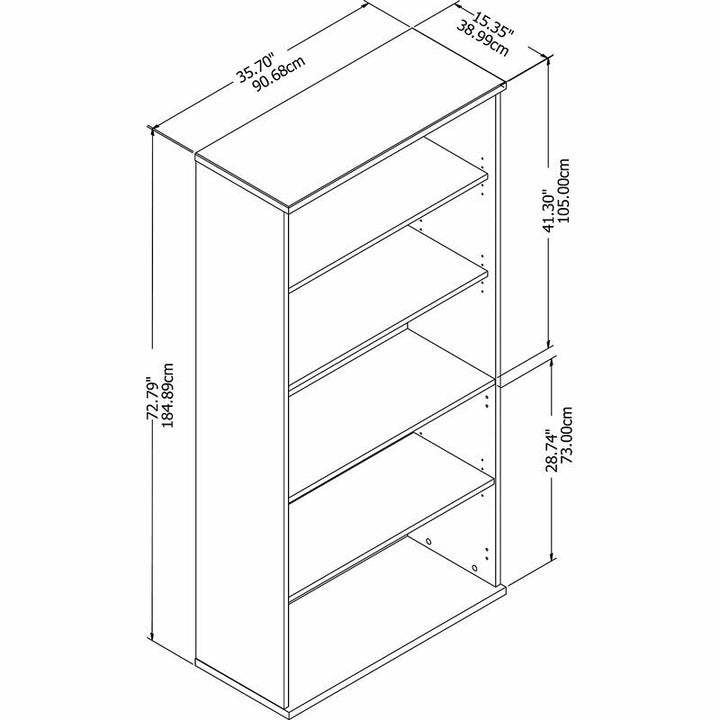 Studio Standard Bookcase Storage Rack | Furniture | Waseeh Pakistan