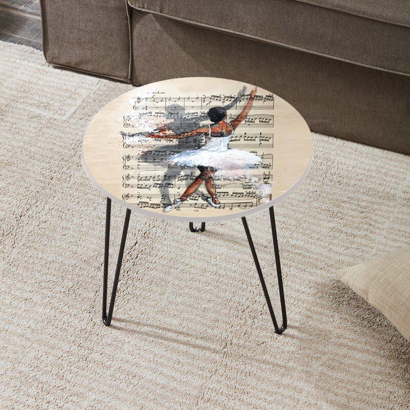 Sufi & Ballet Whirls Living Lounge Center Side Hairpin Table | Furniture | Waseeh Pakistan