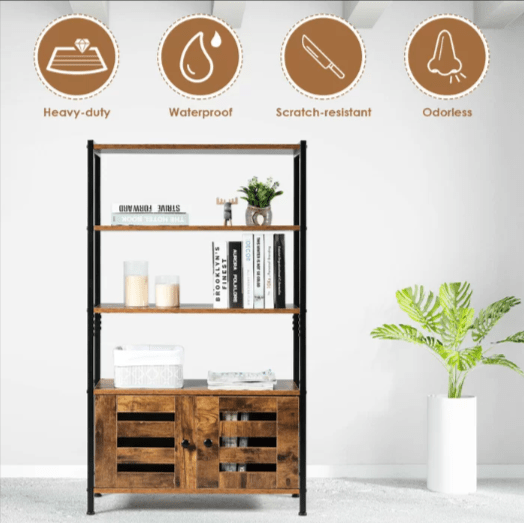 Summerhill Bookcase Shelve Storage Cabinet Organizer Rack | Furniture | Waseeh Pakistan