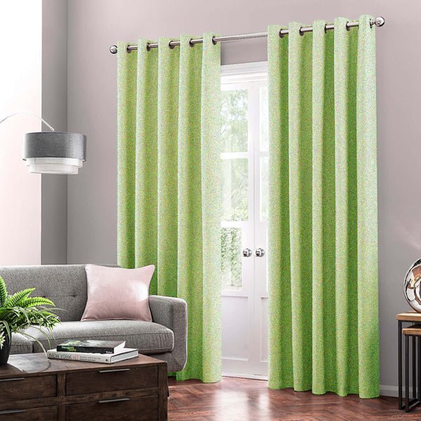 Sumptuous Green Curtains (Lining) | Home Décor | Waseeh Pakistan