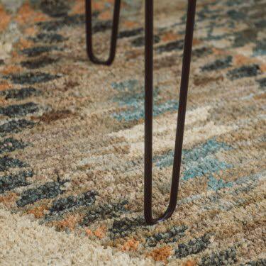 Sumptuous Wooden Top Hairpin Legs Side Center Table (Light) | Furniture | Waseeh Pakistan