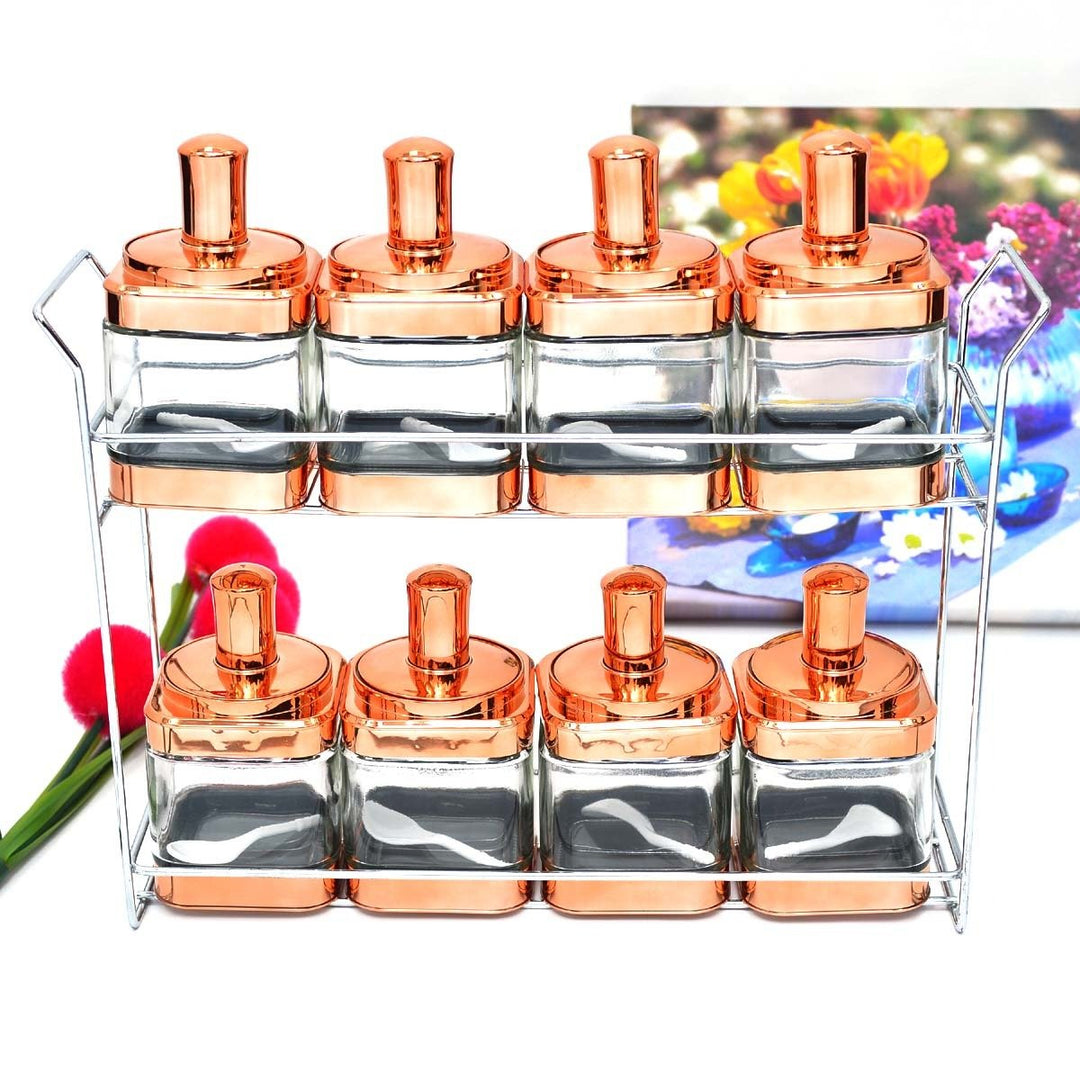 Sunburned Spice Rack Set | kitchen item | Waseeh Pakistan