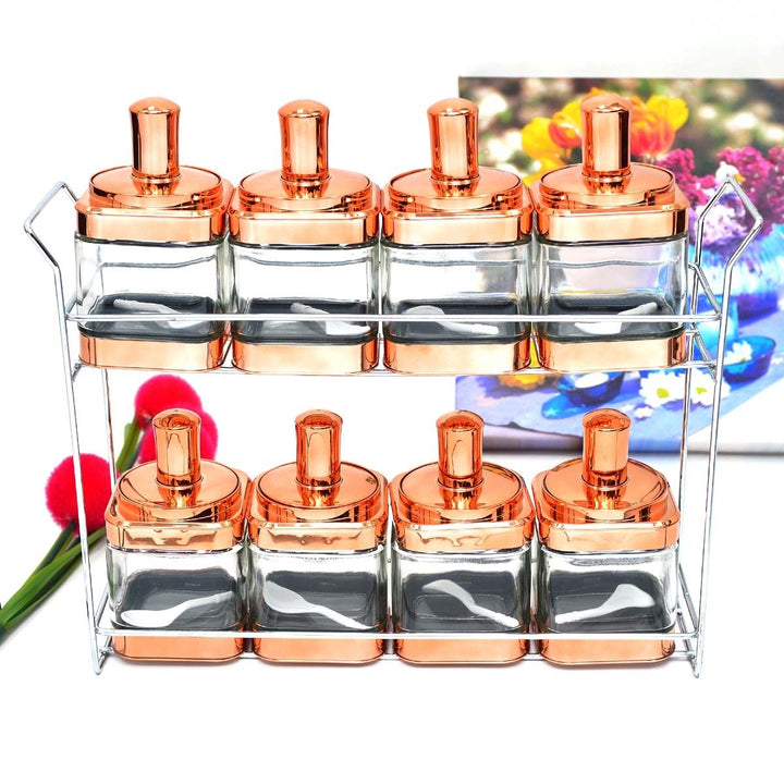 Sunburned Spice Rack Set | kitchen item | Waseeh Pakistan