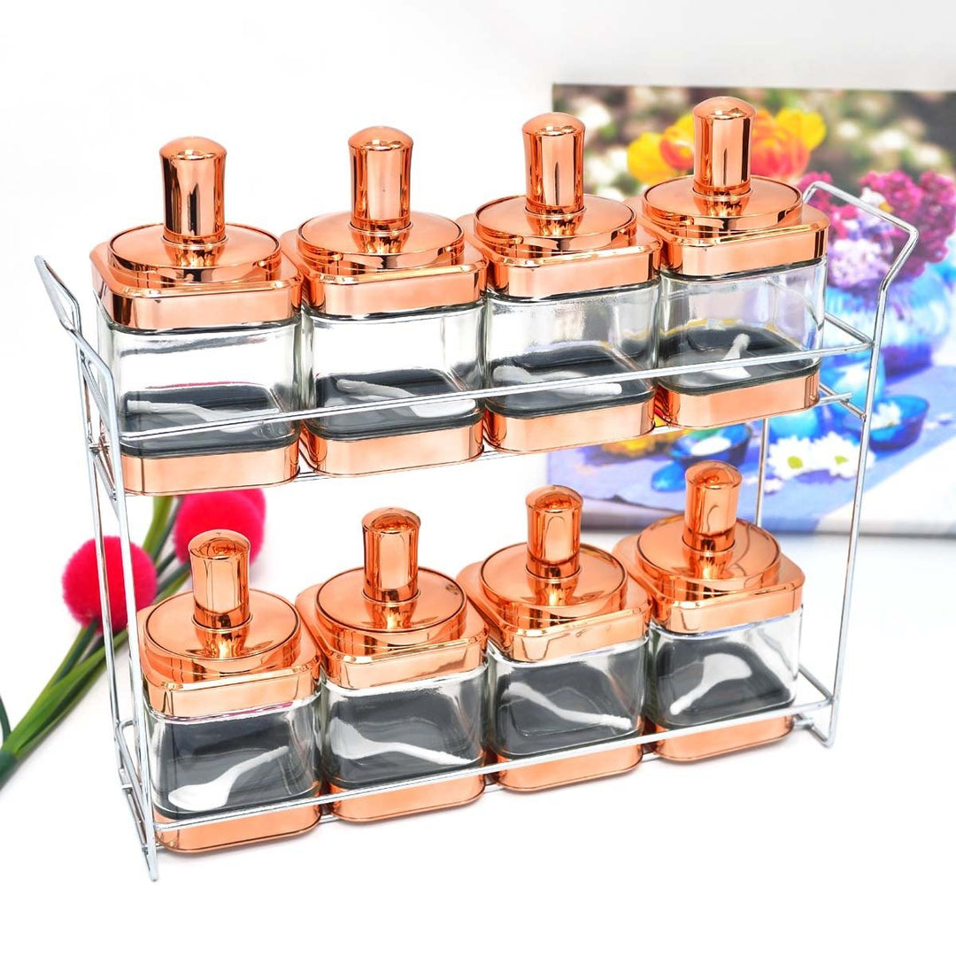 Sunburned Spice Rack Set | kitchen item | Waseeh Pakistan