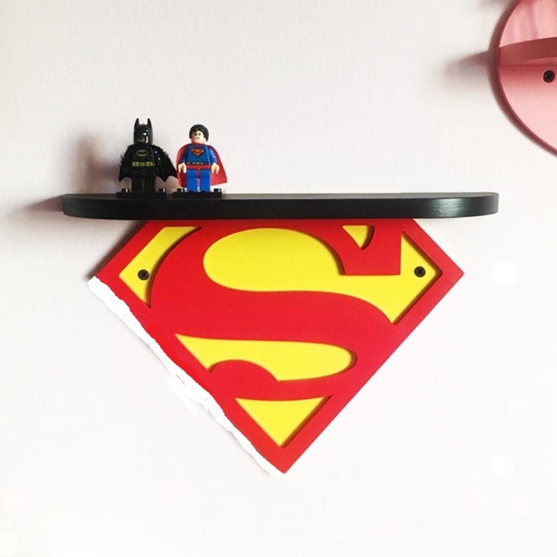 Superman DC Kids Bedroom Floating Organizer Shelve Decor | Furniture | Waseeh Pakistan