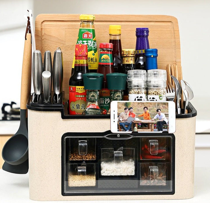 Supreme Spice and Cutlery Condiment Organizer | kitchen item | Waseeh Pakistan