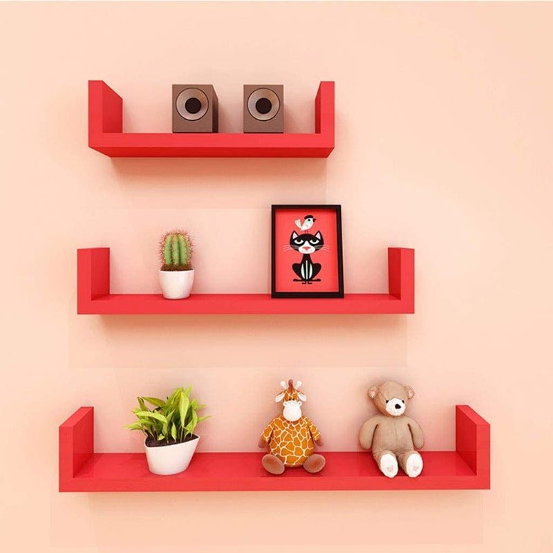 Swarm Lounge Living Room Floating Organizer Shelve (Set of 3) | Furniture | Waseeh Pakistan