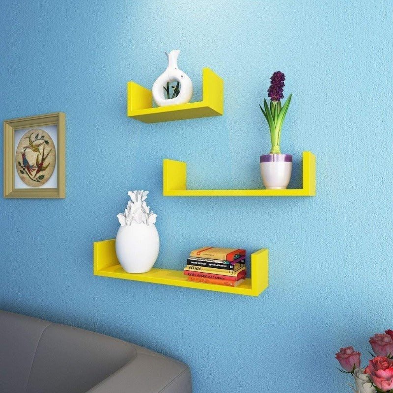 Swarm Lounge Living Room Floating Organizer Shelve (Set of 3) | Furniture | Waseeh Pakistan