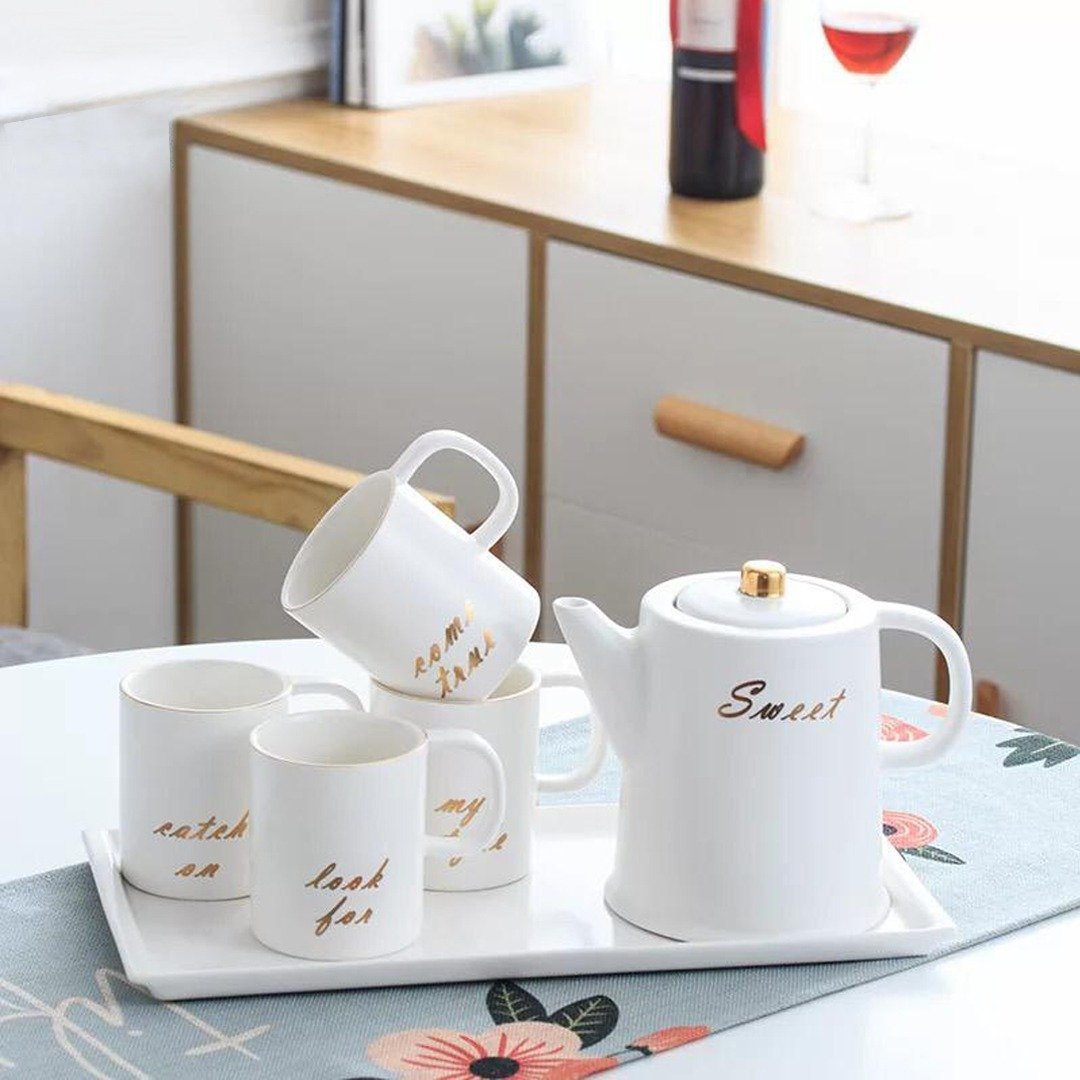 Sweet Caucasian Tea Cup Set | kitchen item | Waseeh Pakistan