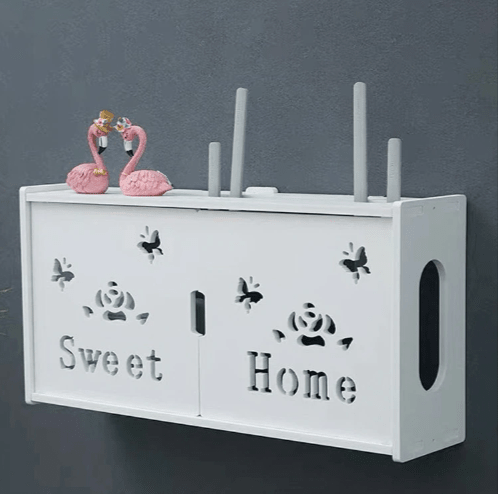 Sweet Home Living Lounge Wifi Floating Organizer Shelve Rack | Furniture | Waseeh Pakistan