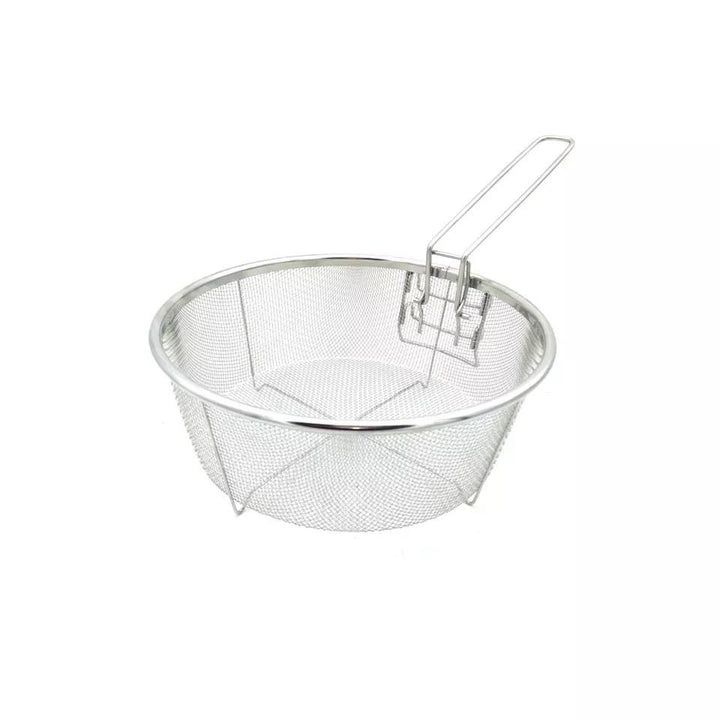 Sweettreats Fry Baskets Stainless Steel Fryer Basket Strainer Serving Food Presentation Cooking Tool French Fries Basket | kitchen item | Waseeh Pakistan