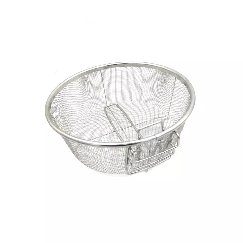 Sweettreats Fry Baskets Stainless Steel Fryer Basket Strainer Serving Food Presentation Cooking Tool French Fries Basket | kitchen item | Waseeh Pakistan
