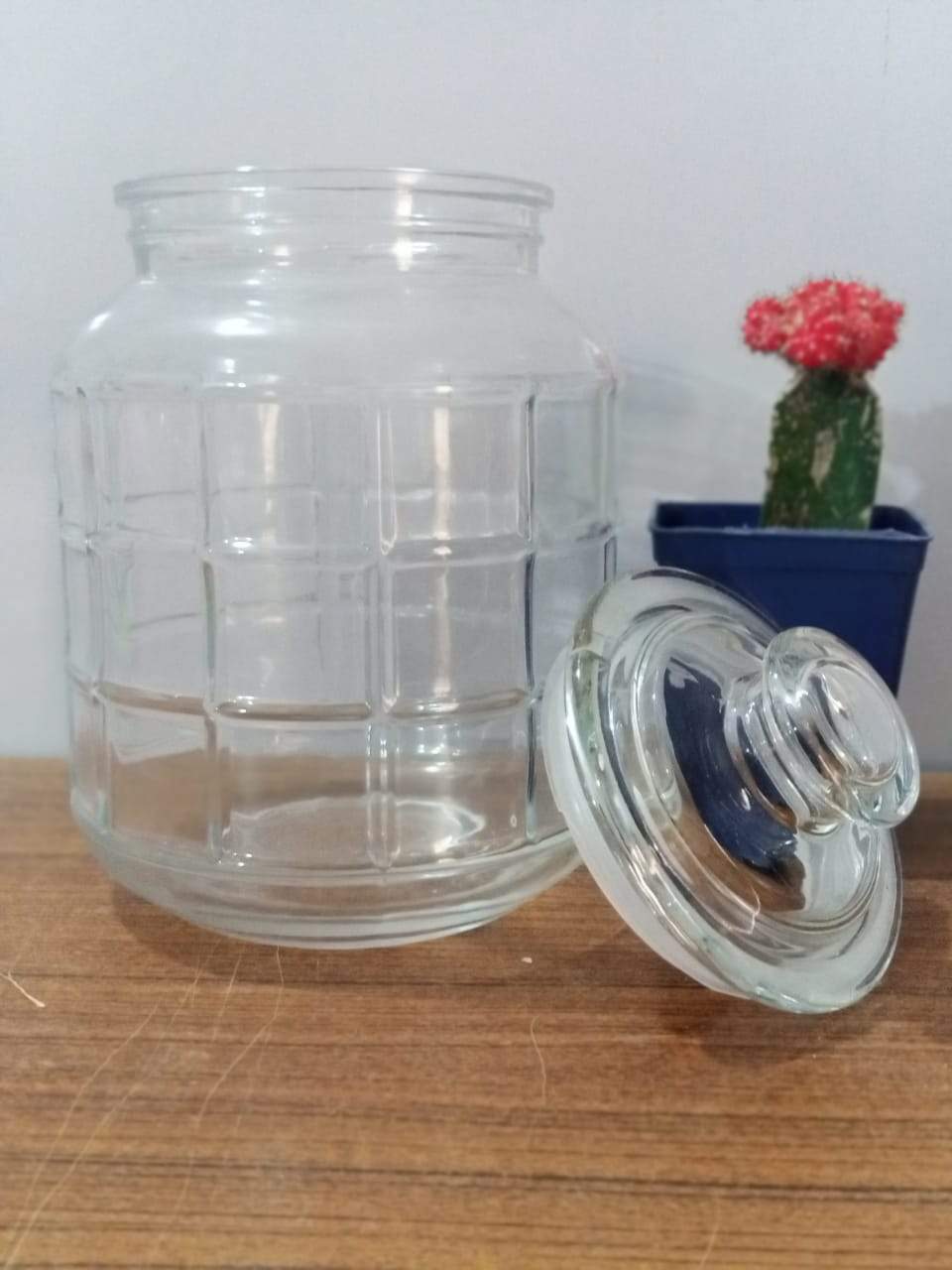 Swish Glass Storage Jar | kitchen item | Waseeh Pakistan