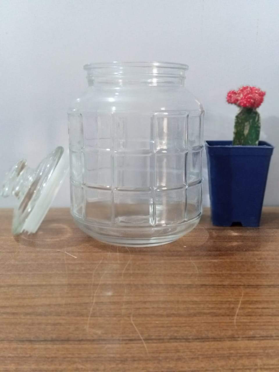 Swish Glass Storage Jar | kitchen item | Waseeh Pakistan
