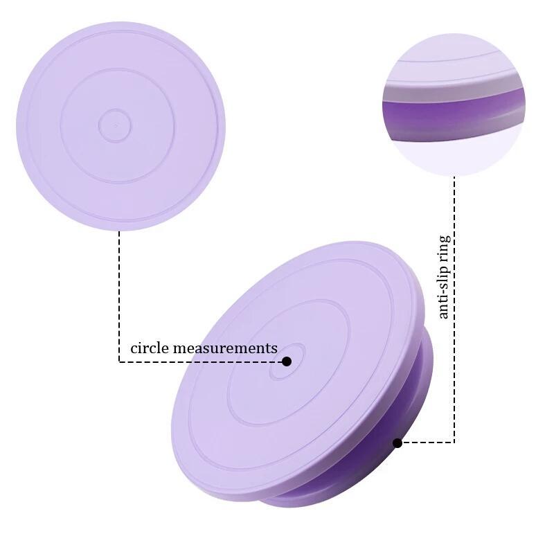 Swivel Cake Revolving Platform | kitchen item | Waseeh Pakistan