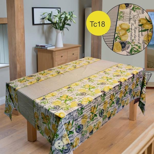 Table Cover Cotton Zeen - Lemons | Home Décor | Waseeh Pakistan
