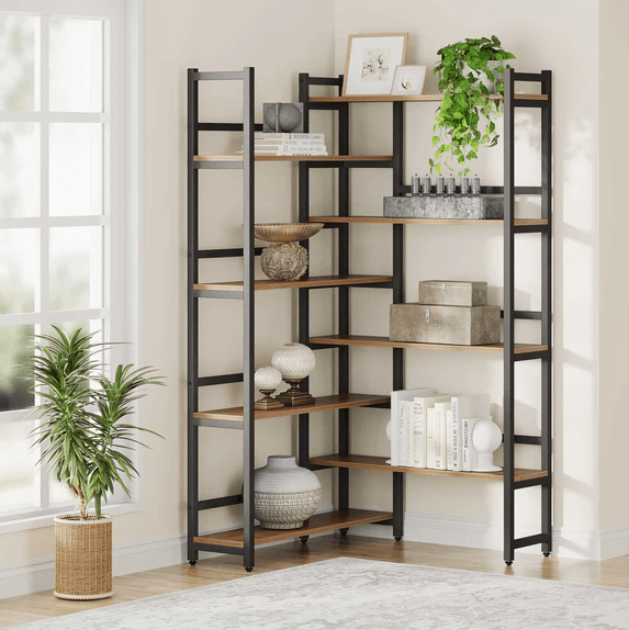 Taboret Corner Living Bedroom Bookcase Organizer Storage Rack Decor | Furniture | Waseeh Pakistan