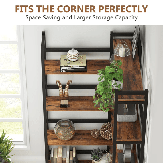 Taboret Corner Living Bedroom Bookcase Organizer Storage Rack Decor | Furniture | Waseeh Pakistan