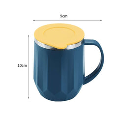 Diamond Cut Wide Lines Insulated Mug - waseeh.com