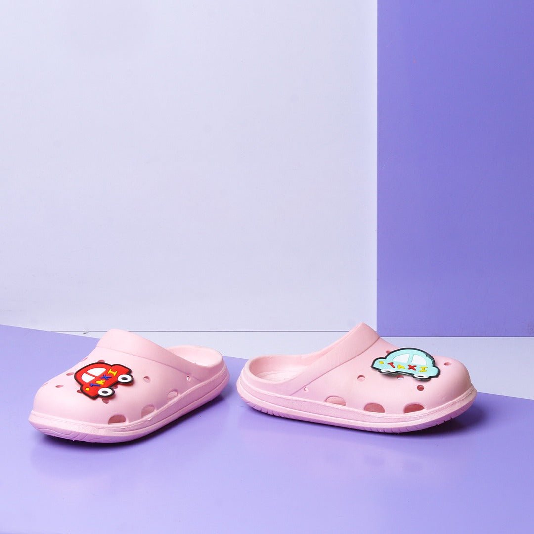 Taxi Run Kids Slippers (Pink) | Fashion Point | Waseeh Pakistan