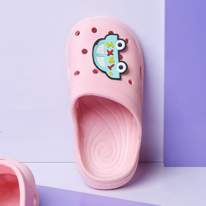 Taxi Run Kids Slippers (Pink) | Fashion Point | Waseeh Pakistan