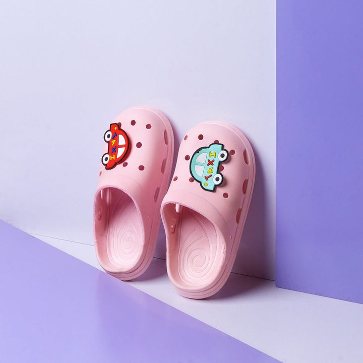 Taxi Run Kids Slippers (Pink) | Fashion Point | Waseeh Pakistan