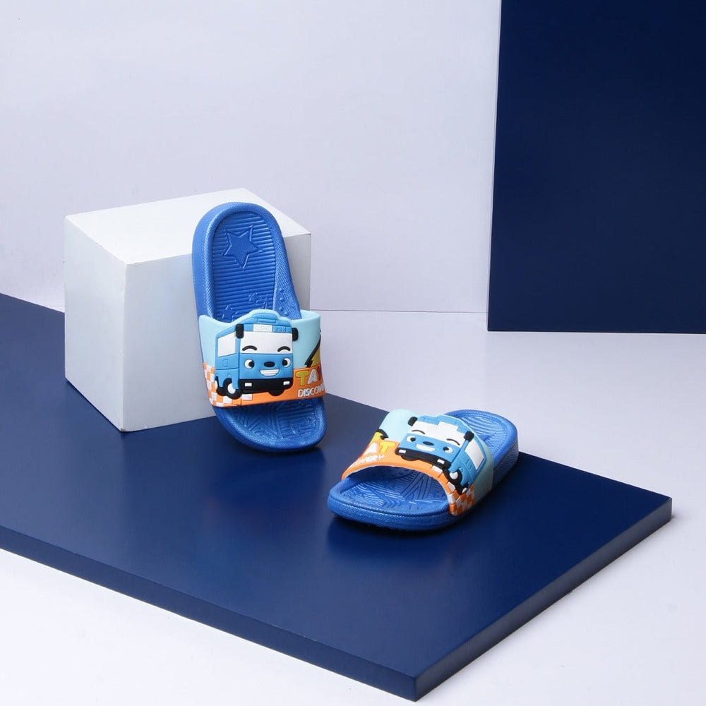Tay Discovery Kids Slippers (Dark Blue) | Fashion Point | Waseeh Pakistan