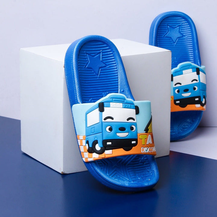 Tay Discovery Kids Slippers (Dark Blue) | Fashion Point | Waseeh Pakistan