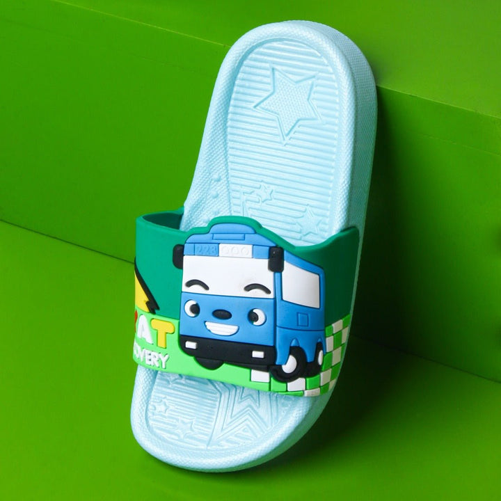 Tay Discovery Kids Slippers (Sky Blue) | Fashion Point | Waseeh Pakistan