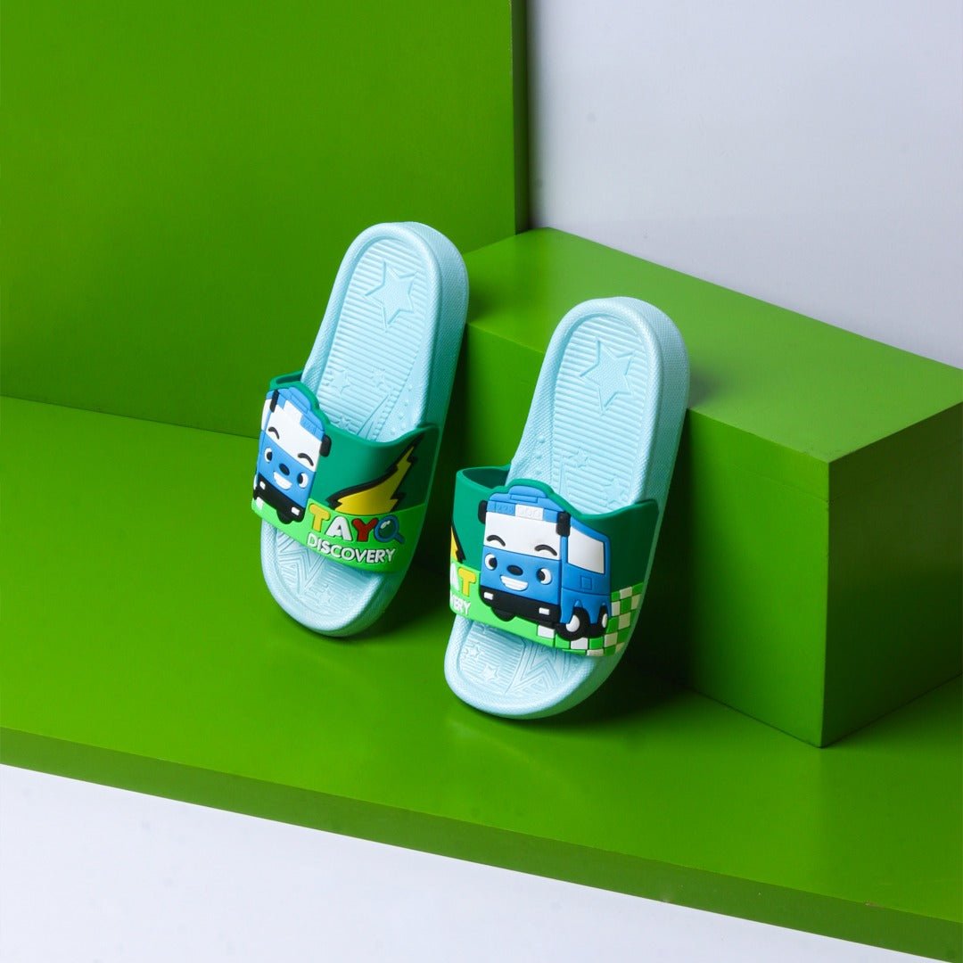 Tay Discovery Kids Slippers (Sky Blue) | Fashion Point | Waseeh Pakistan