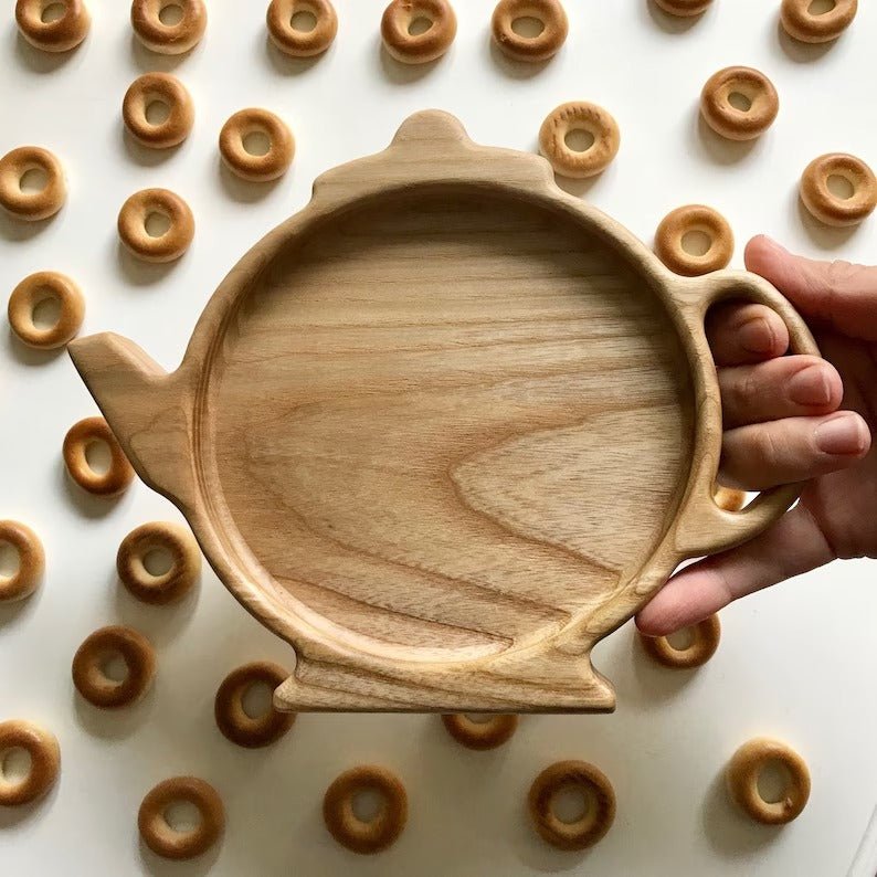 Teapot Wooden Kitchen Serving Tray | Not Sale FB | Waseeh Pakistan