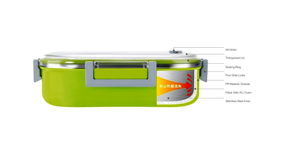 Tedemei Stainless Steel Lunch Box | kitchen item | Waseeh Pakistan