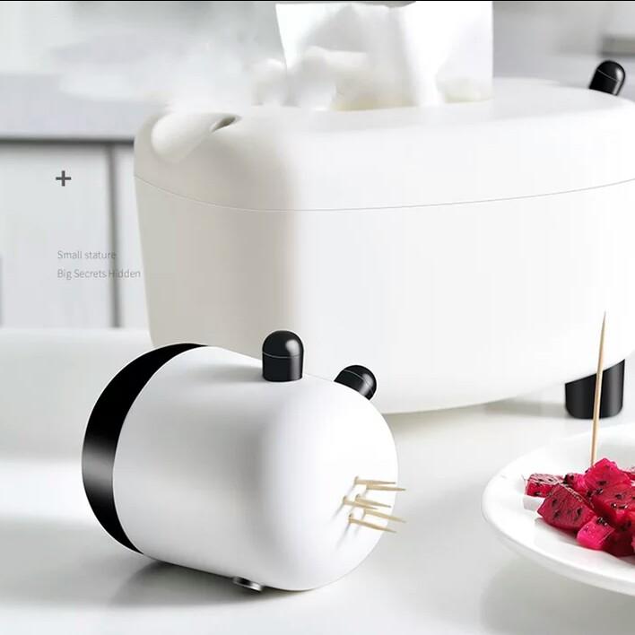 Telescopic tissue box with toothpick holder | Home Décor | Waseeh Pakistan