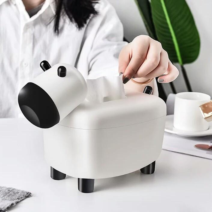 Telescopic tissue box with toothpick holder | Home Décor | Waseeh Pakistan