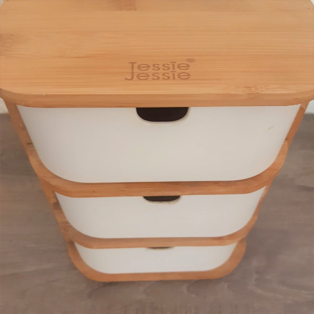 Tessie &amp; Jessie Bamboo Box | kitchen item | Waseeh Pakistan