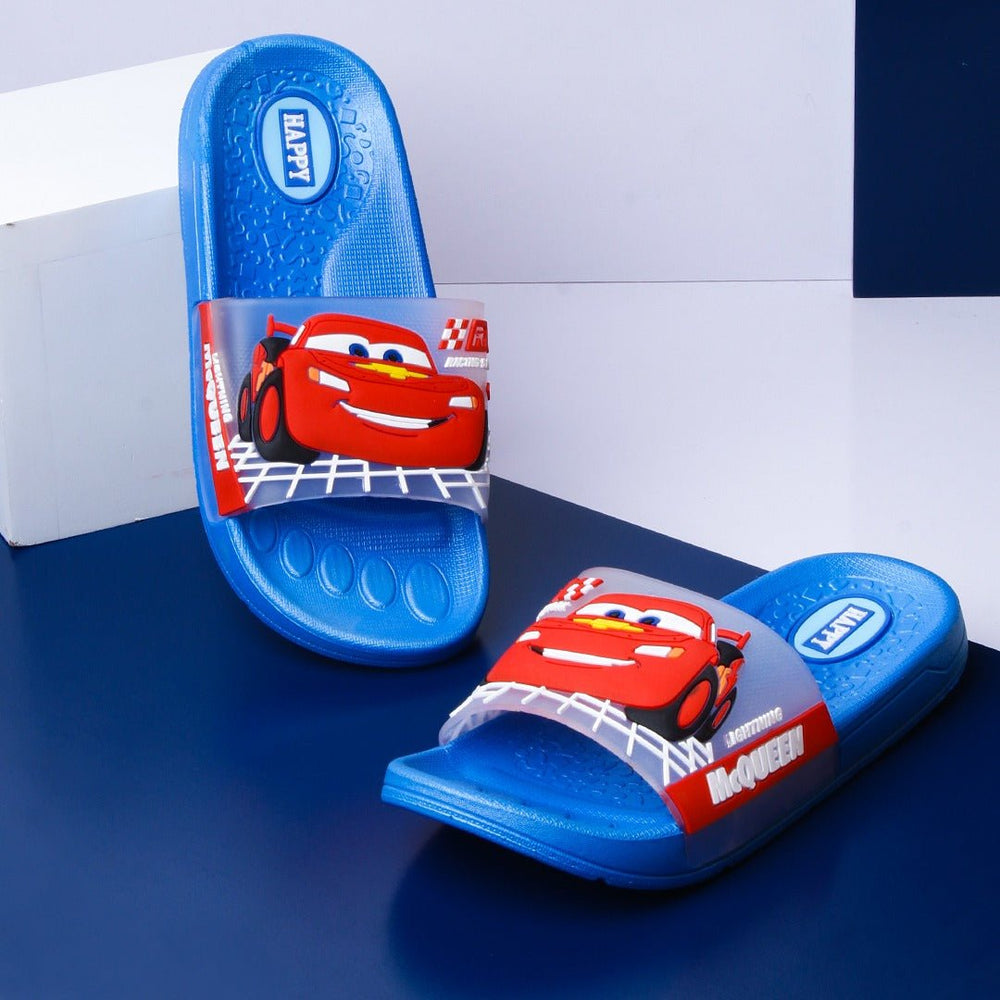 The Cars Kids Slippers (Blue) | Fashion Point | Waseeh Pakistan