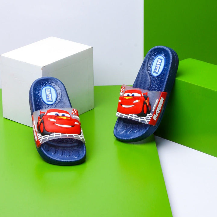 The Cars Kids Slippers (Dark Blue) | Fashion Point | Waseeh Pakistan