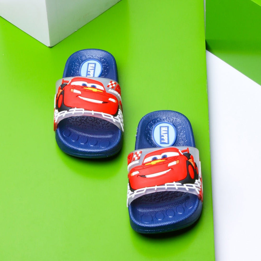 The Cars Kids Slippers (Dark Blue) | Fashion Point | Waseeh Pakistan