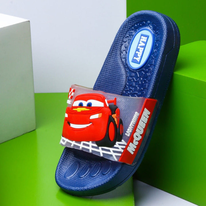 The Cars Kids Slippers (Dark Blue) | Fashion Point | Waseeh Pakistan