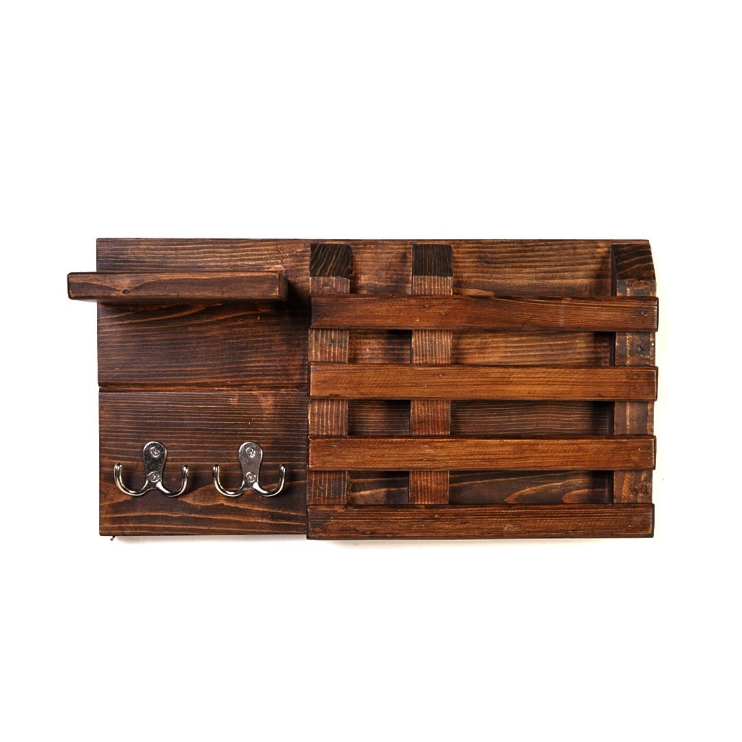 The Cogent Solid Wood Key Hang Floating Organizer | Furniture | Waseeh Pakistan