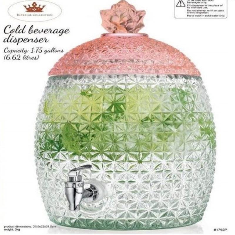 The Cold Beverage Transparent Dispenser | kitchen item | Waseeh Pakistan
