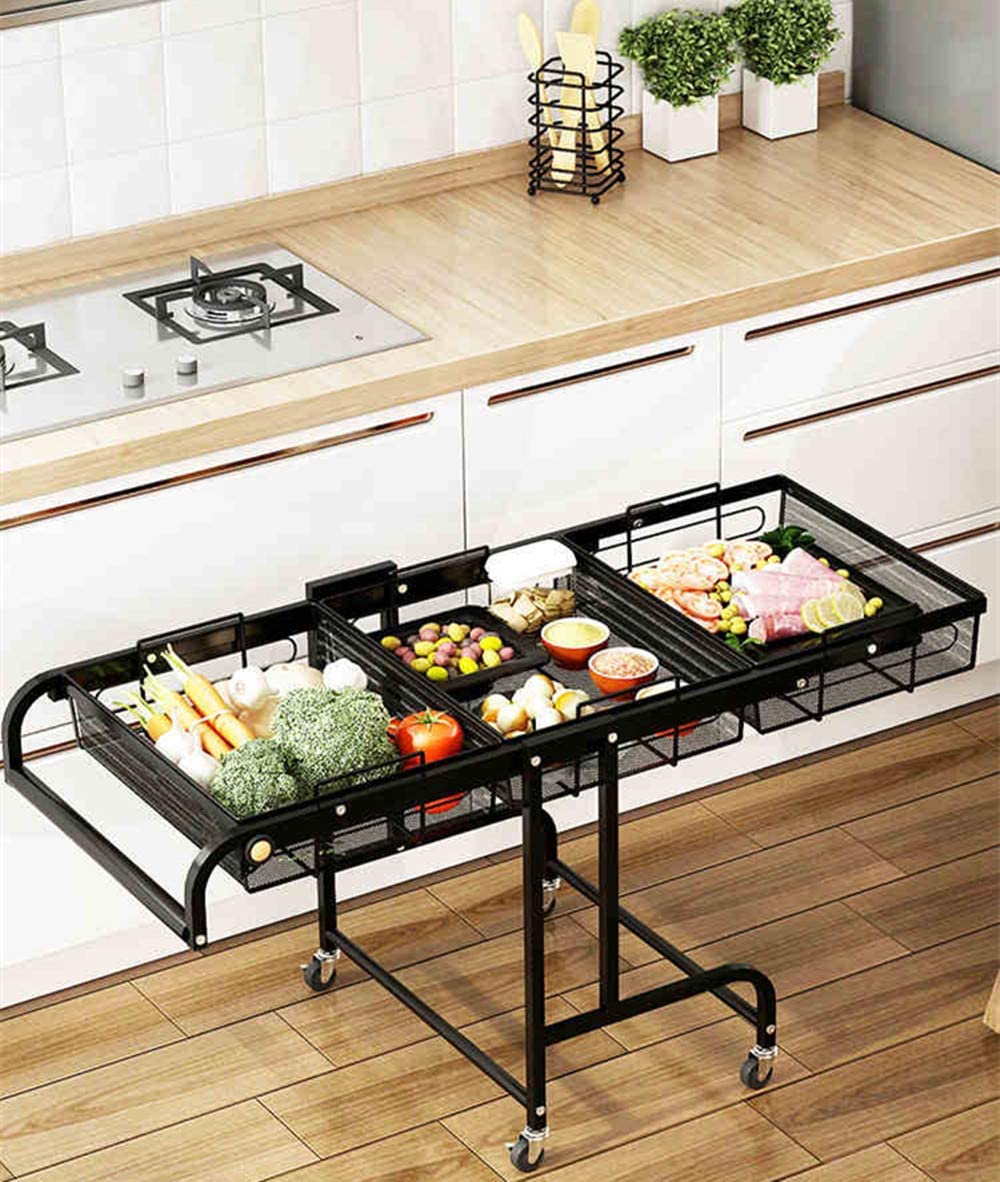 The Cruise Rolling Kitchen Organizer Trolley | Furniture | Waseeh Pakistan