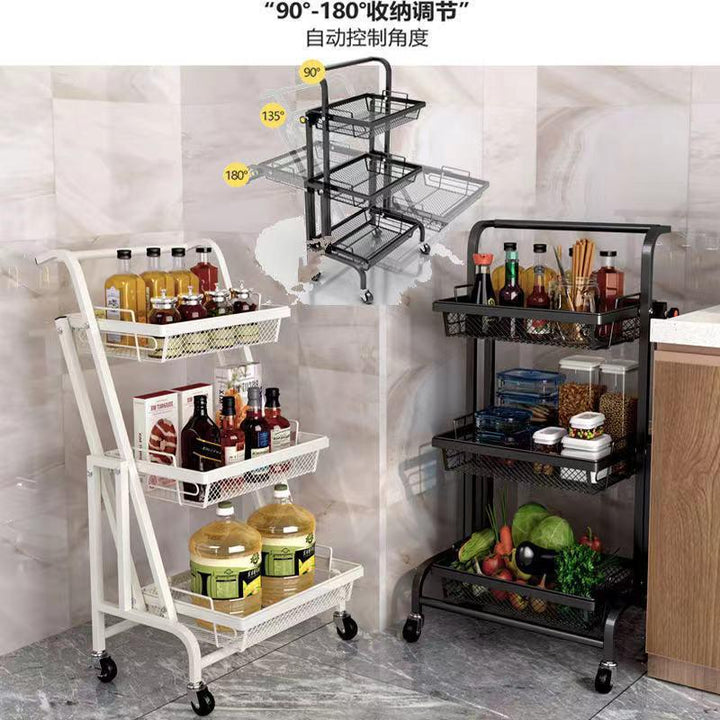 The Cruise Rolling Kitchen Organizer Trolley | Furniture | Waseeh Pakistan