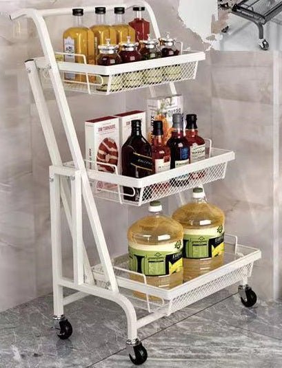 The Cruise Rolling Kitchen Organizer Trolley | Furniture | Waseeh Pakistan